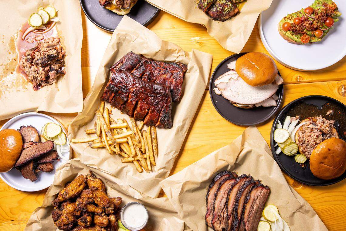 Resident Culture Brewing’s barbecue offerings include ribs, brisket, wings and more.