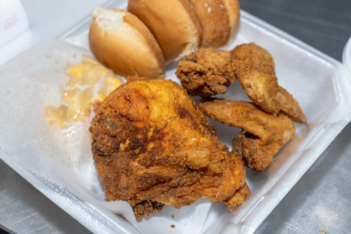 Fried chicken at Original Chicken ‘n Ribs.