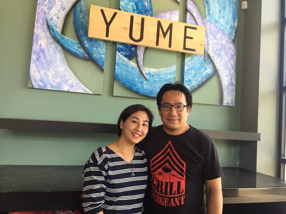 Rosena Tong and Tony Yum have spent a year getting ready to open the new version of Yume Bistro.