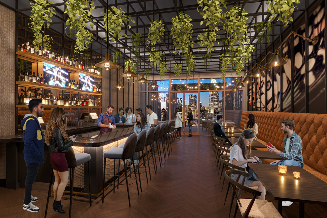 Monarch Market will feature a full-service restaurant, three bars and private event space.&nbsp;