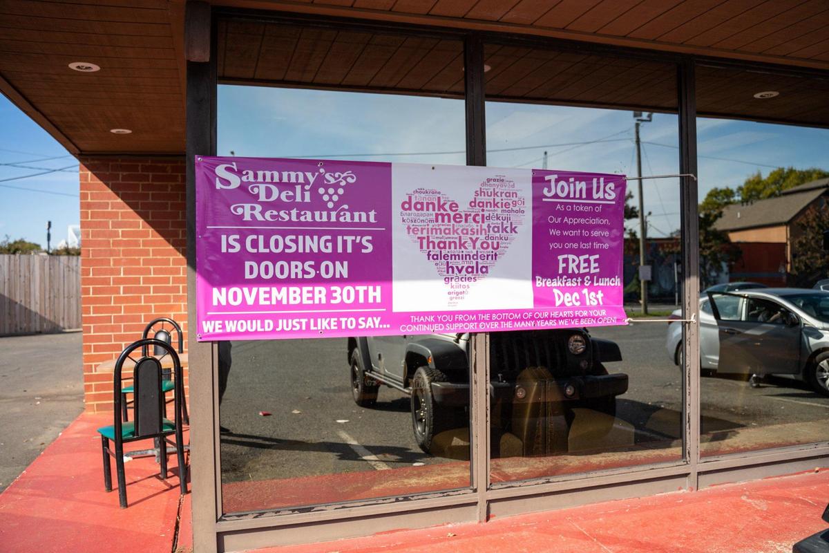 Sammy’s Deli in Plaza Midwood is closing its doors for good after 23 years of serving breakfast and lunch.