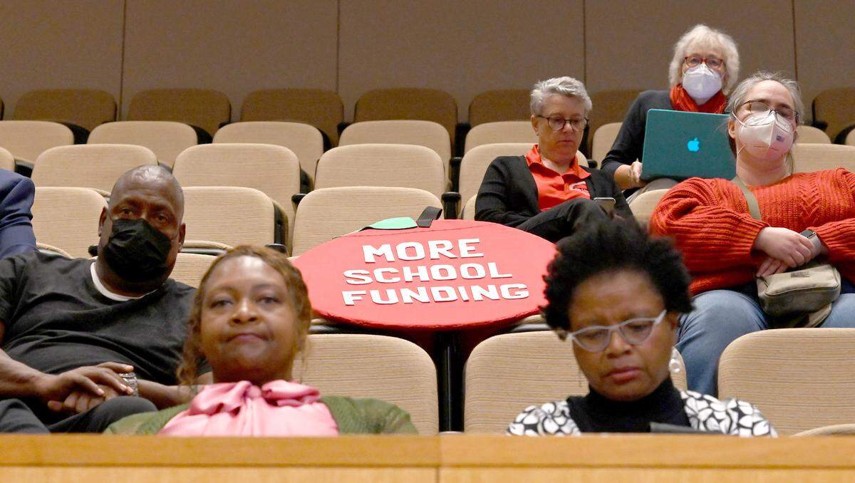 Dozens of Charlotte-Mecklenburg Schools parents and teachers told county commissioners on Wednesday, May 25, 2022 that the proposed funding for schools falls short of what is needed to fill staffing shortages and increase teacher pay.
