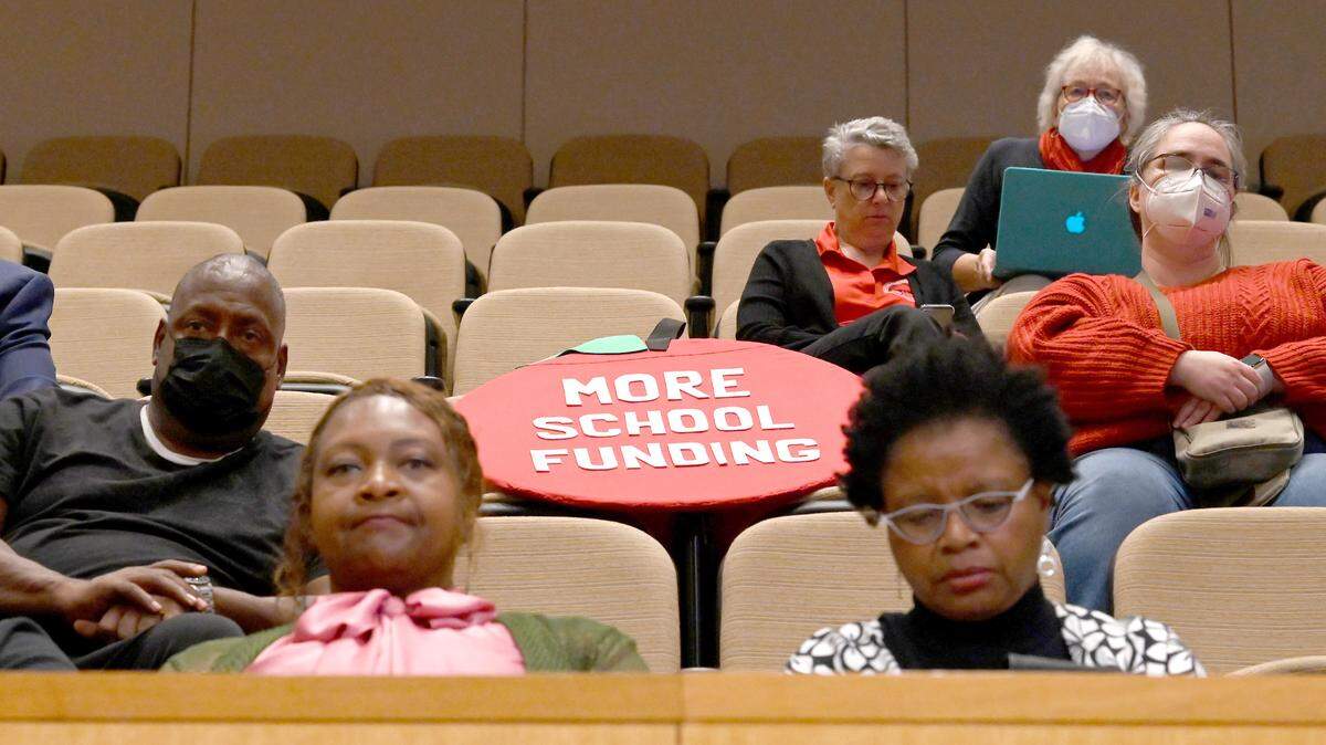 Dozens of Charlotte-Mecklenburg Schools parents and teachers told county commissioners on Wednesday, May 25, 2022 that the proposed funding for schools falls short of what is needed to fill staffing shortages and increase teacher pay.