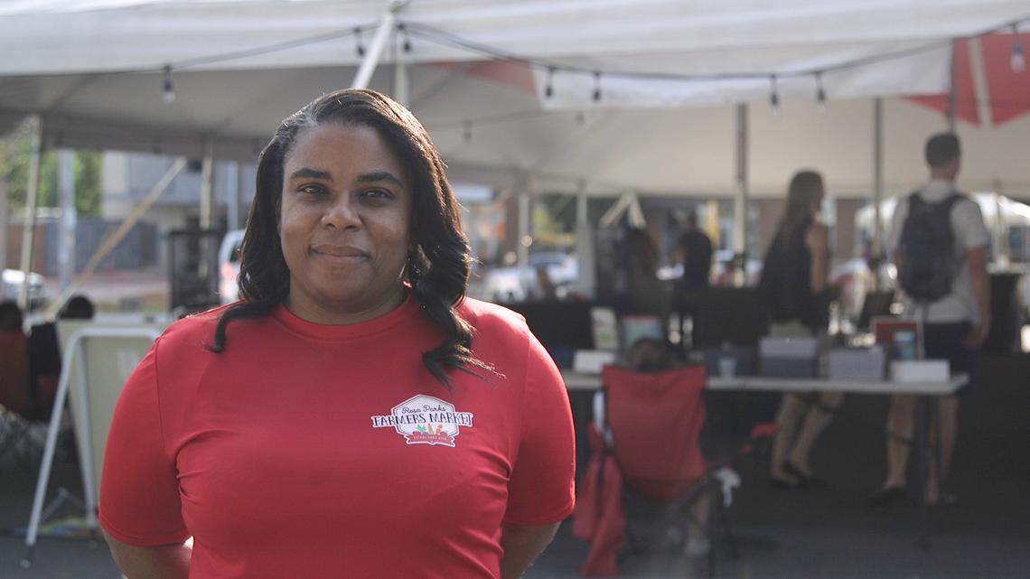 Angie Gray, founder of the Charlotte nonprofit Roots In the Community Market Foundation.