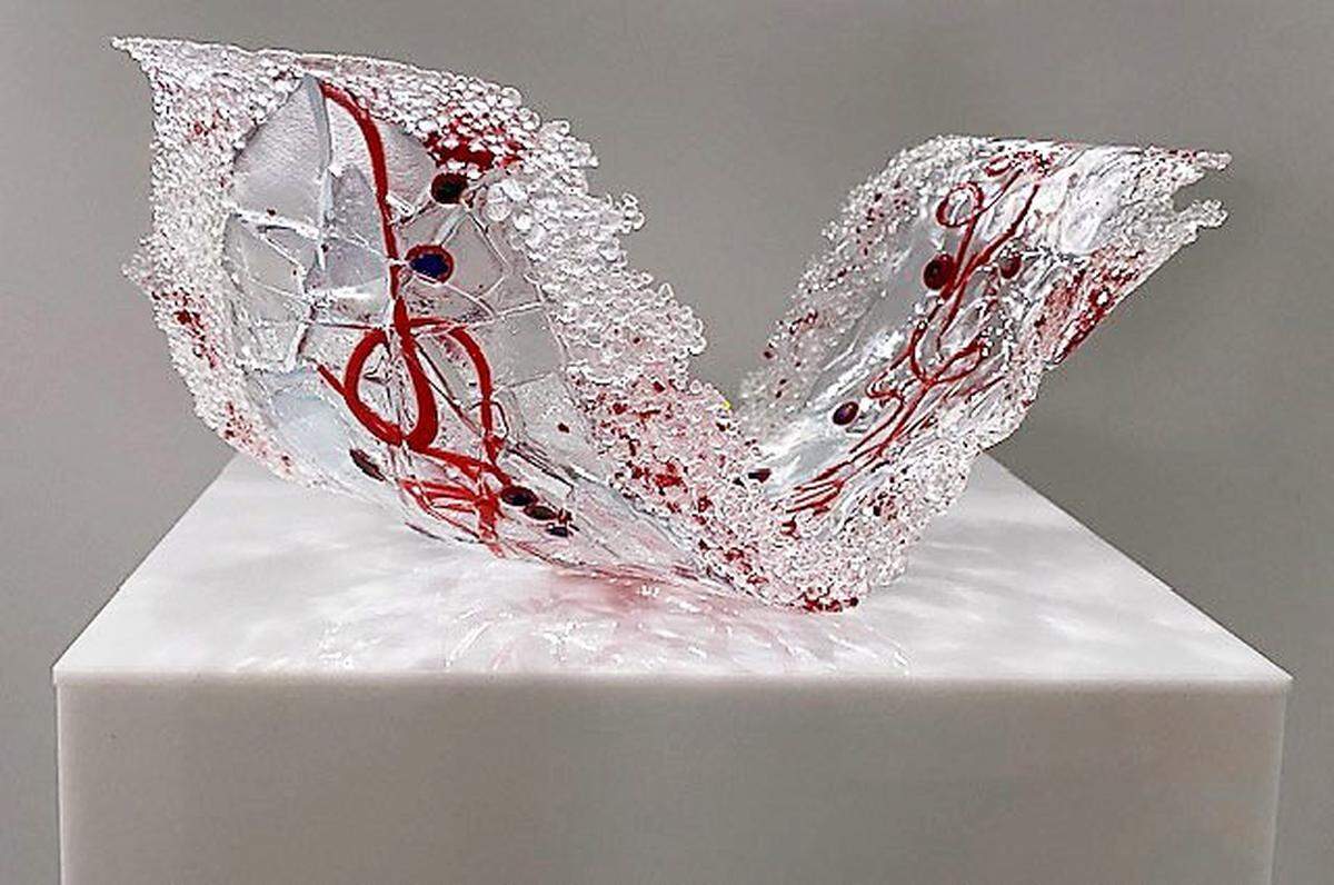 “Resilient” by Elijah Kell is part of “Justice and Beauty.” The exhibit will be on display at Studio 229 on Brevard in The Brooklyn Collective, 229 S. Brevard St.