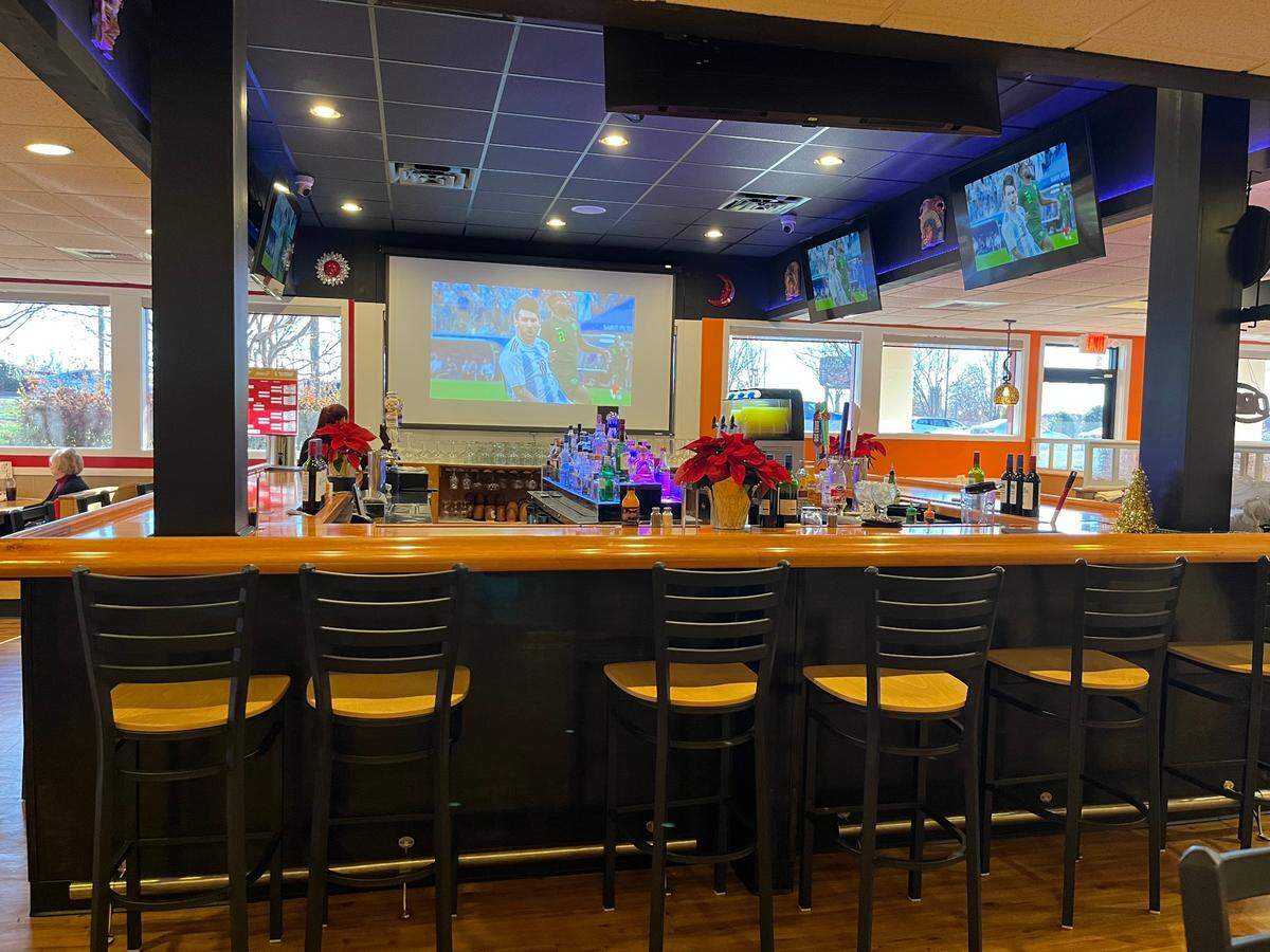 There are 12 televisions at La Victoria Cocina Mexicana & Bar in Huntersville, plus a projector screen behind the bar, so diners can catch a soccer match from every seat in the restaurant.