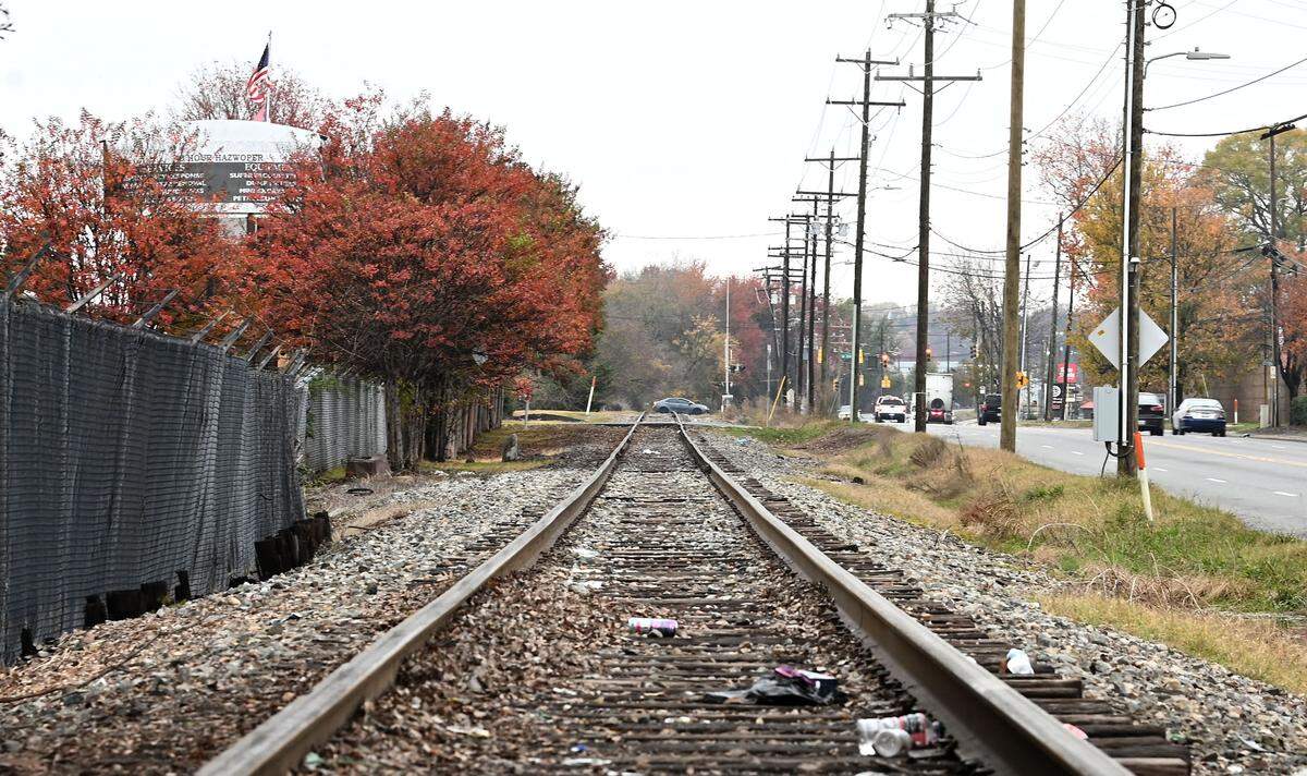 The proposed Red Line that will run along North Graham Street does not include a stop in many low-income, industrialized neighborhoods just north of uptown.