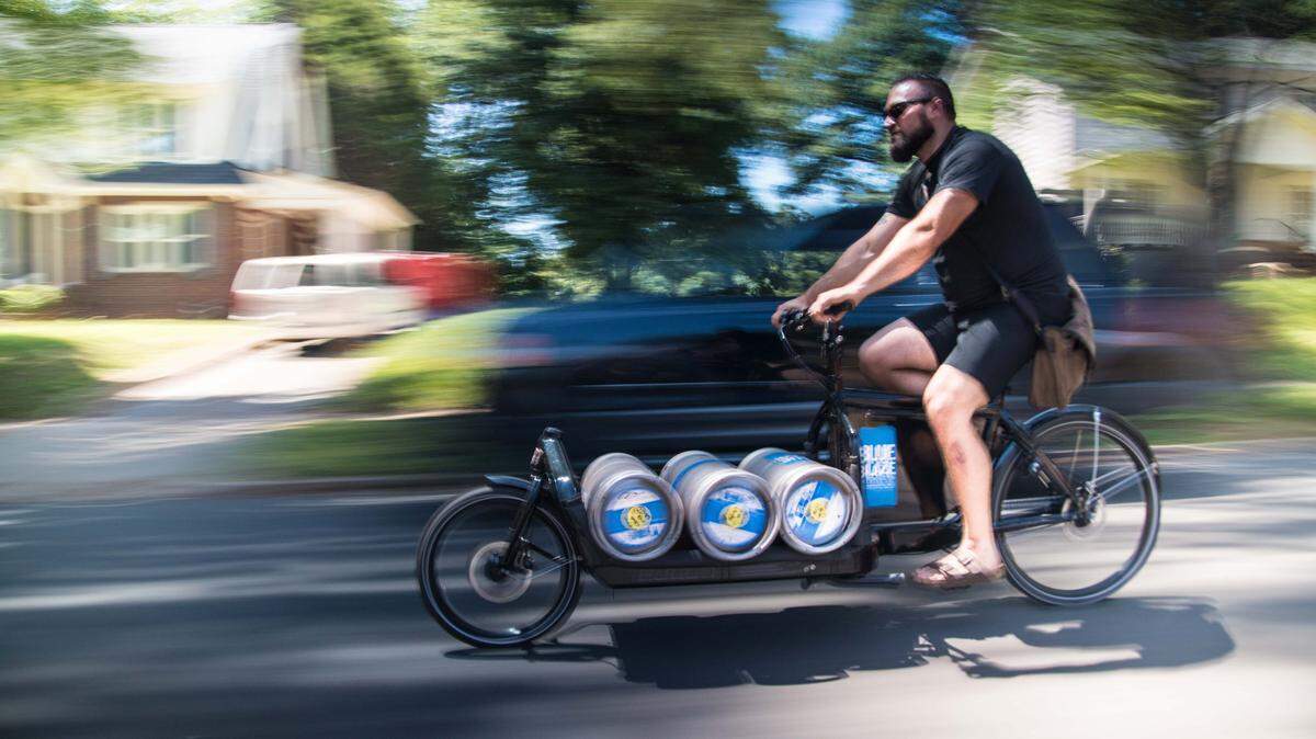 With the taproom closed save for to-go sales, Blue Blaze Brewing has started delivering to the public.