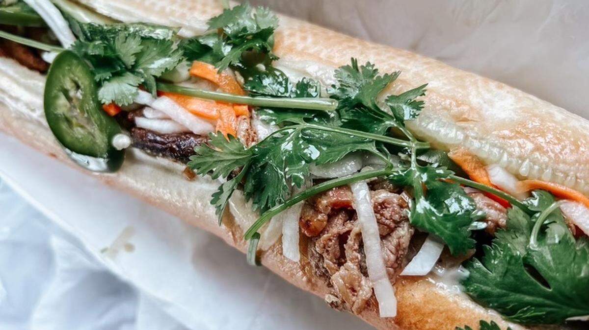 Lula’s grilled pork banh mi.