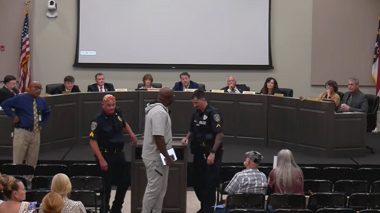 Iredell County chief pulls officers from school board meetings over speech concerns