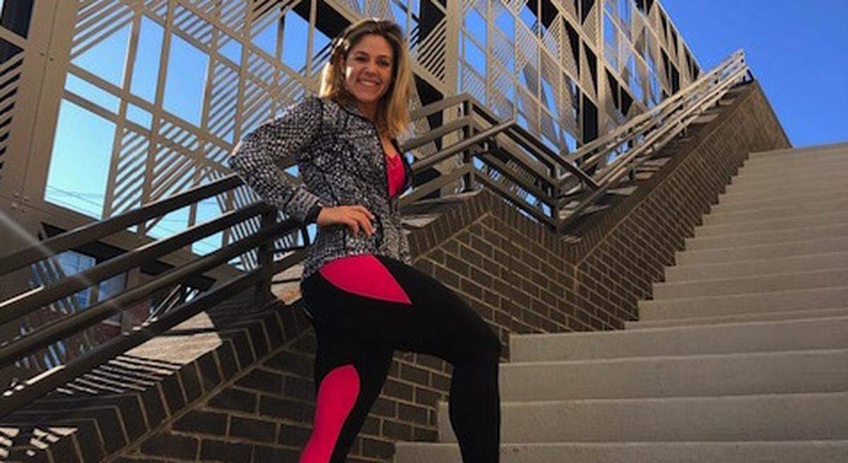 Trainer and nutrition coach Krysta Huber asks clients to make behavior changes instead of focusing on weight loss benchmarks.
