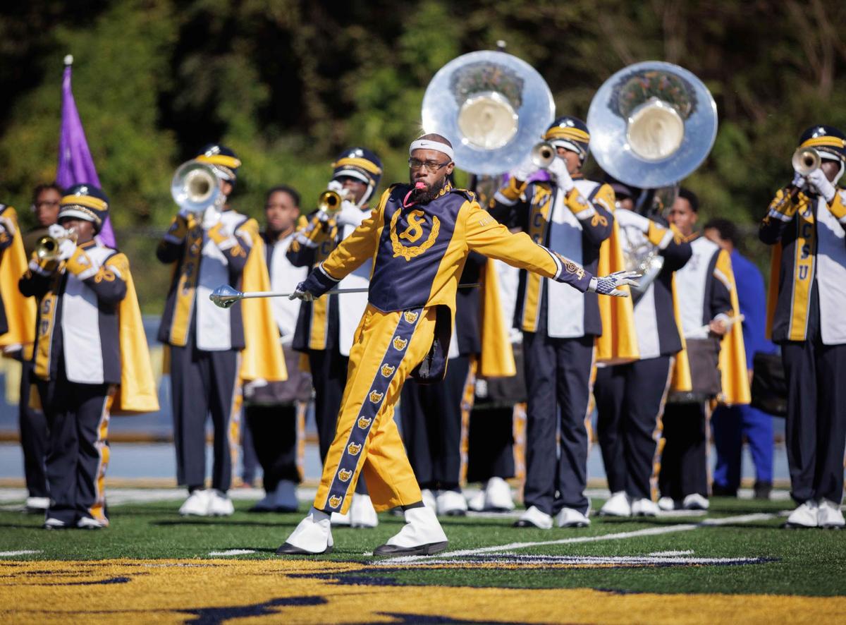 The Bulls go to 7-0 as they defeat Shaw University 21-14 Saturday October 19, 2024.