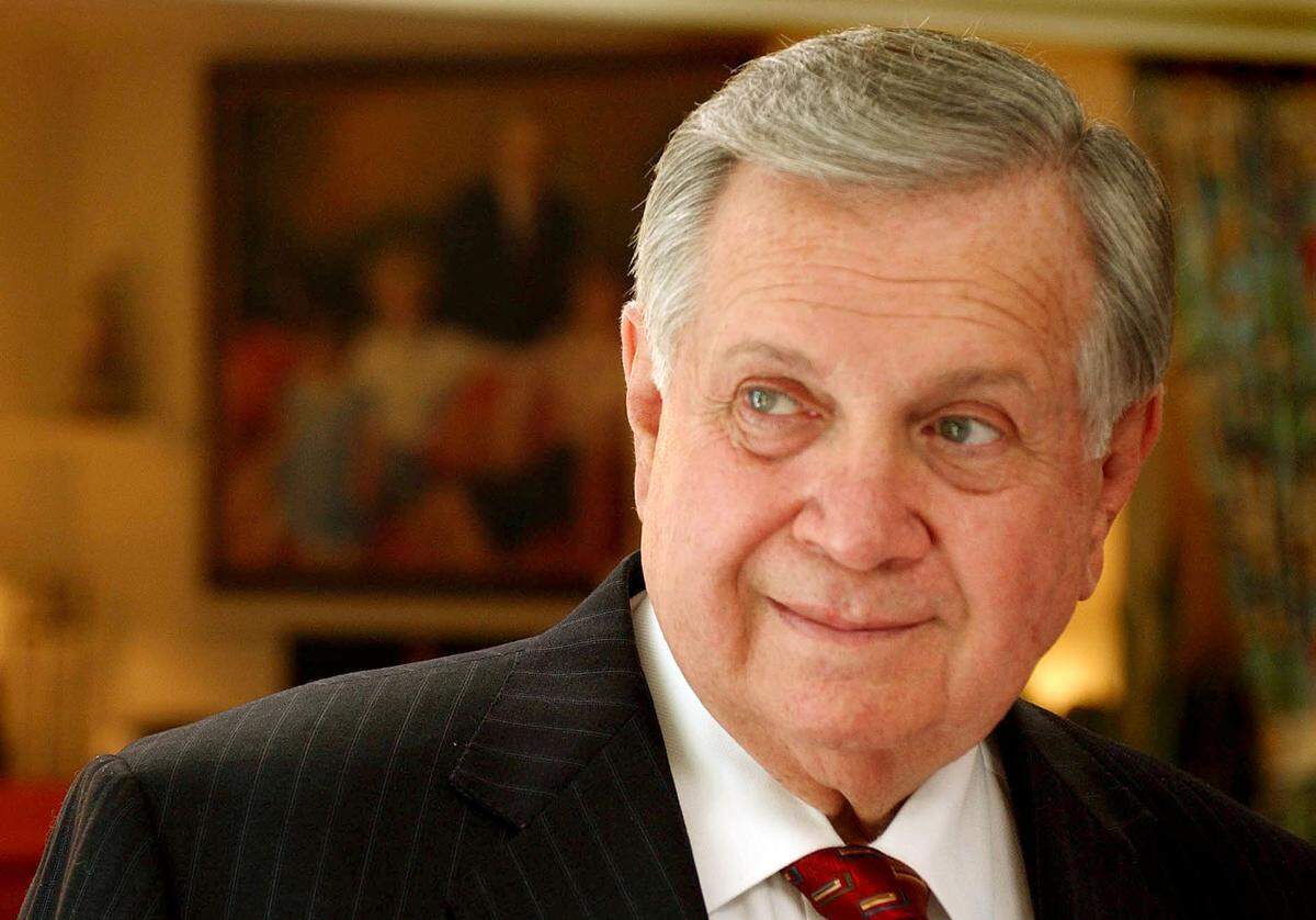Leon Levine, Family Dollar founder and a North Carolina philanthropist.