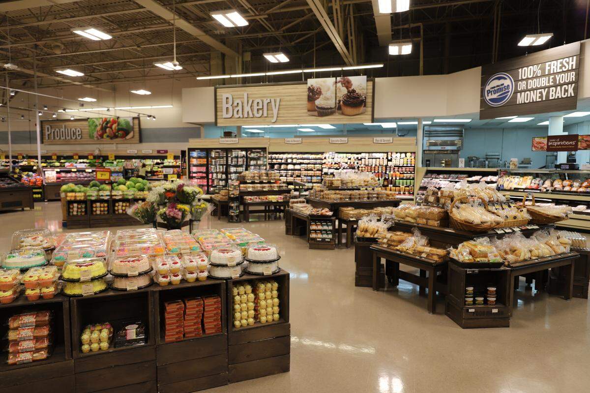 Part of Food Lion’s remodel of six Charlotte-area stores includes new signage and expanded product offerings.