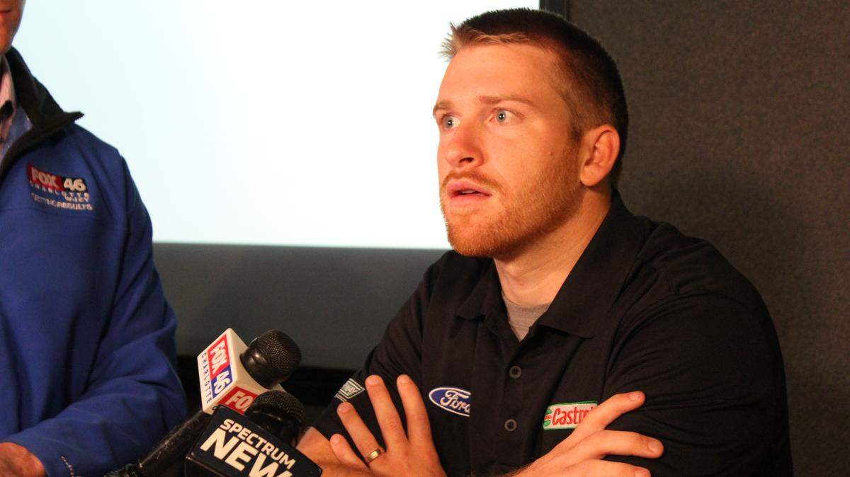 Chris Buescher spoke about his transition to the No. 17 Cup car for Roush Fenway Racing on Wednesday. Buescher joins Roush for the 2020 season after three years driving No. 37 for JTG Daugherty Racing, where he earned 10 combined top-10 finishes.