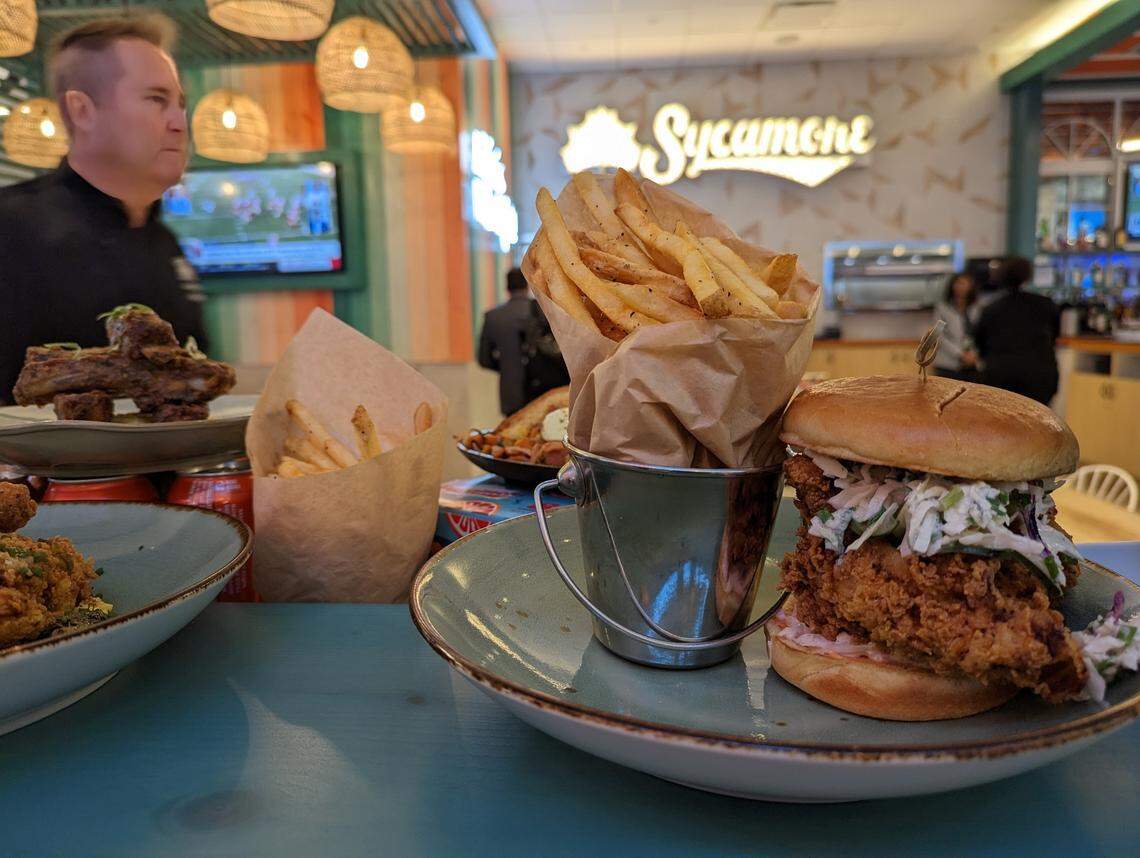 Charlotte-based Sycamore Brewing opened its second location in November 2022 in partnership with global restaurateur HMSHost on Concourse E at Charlotte Douglas International Airport.