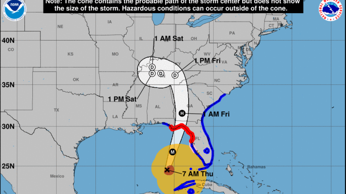 Hurricane Helene calls for potential tornadoes in Myrtle Beach area and North Carolina