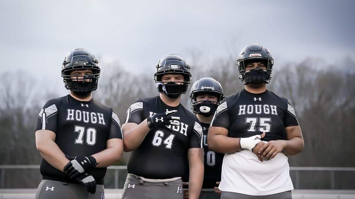 Hough High School players readying for Friday’s games