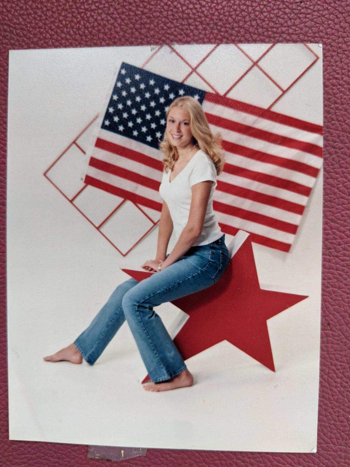 Natalie Friedl’s high school yearbook photo.