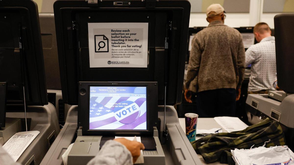 Cabarrus County election results will start coming in after polls close at 7:30 p.m.