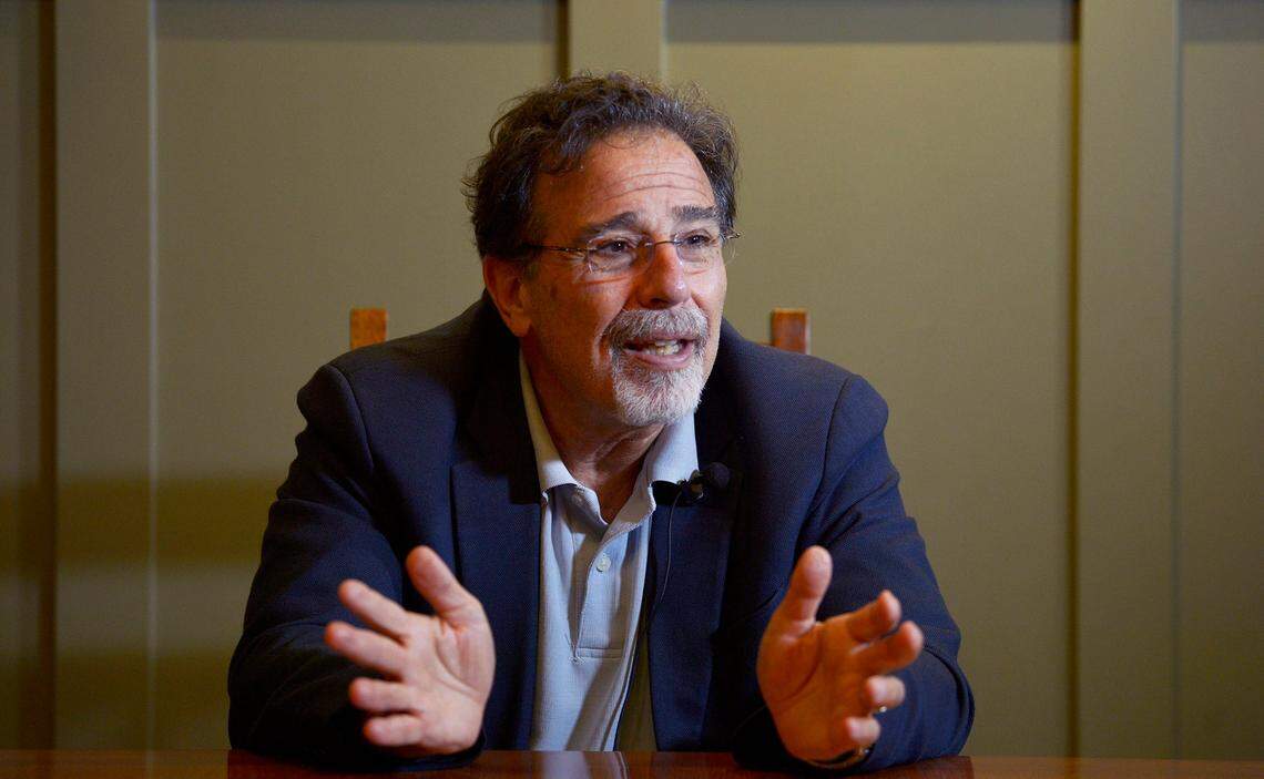 Attorney David Rudolf, photographed during a 2018 interview with The Charlotte Observer.