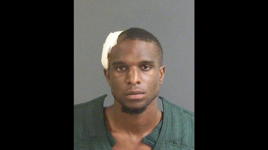 Deshaud Ali Gourdine, 25, is accused of assaulting a Walmart employee in North Charleston, S.C.