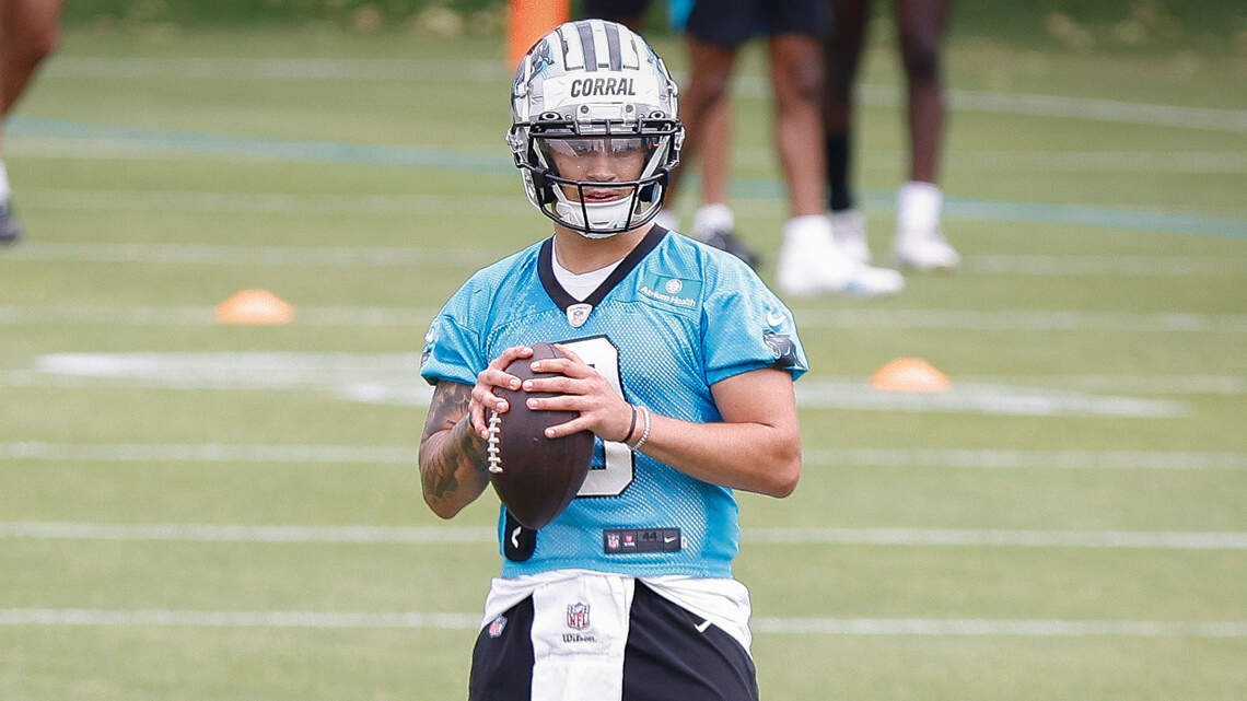 Where Matt Corral needs to improve as rookie ... and other key Panthers OTA takeaways
