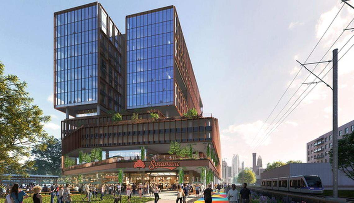 A rendering of Sycamore Brewery’s new location at 2151 Hawkins St.