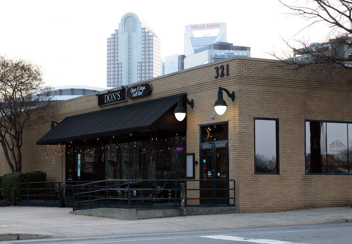 The exterior of 321 N. Caldwell St. on February 19, now home to Don’s Restaurant. Formerly known for years as 7th Restaurant and Lounge, the venue was recently renamed by owner Don Bryant to reflect a more personal connection to his work.