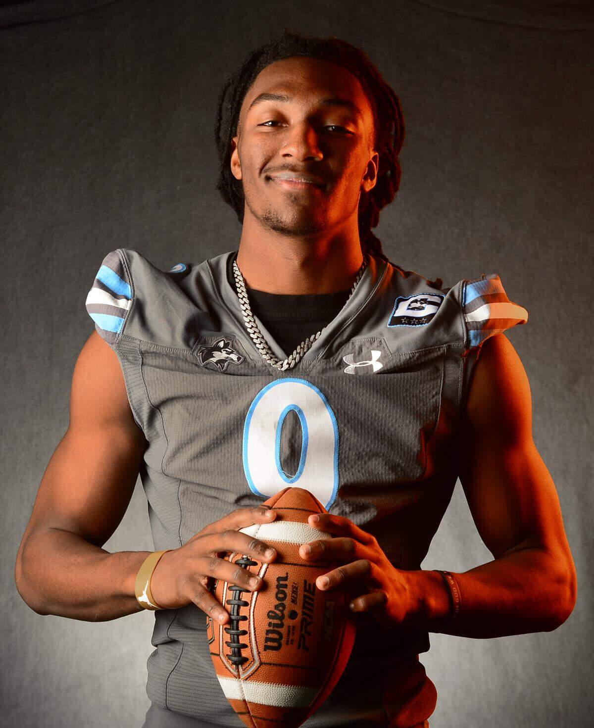 Hough Huskies defensive back Samari Matthews on Tuesday, December 9, 2025.