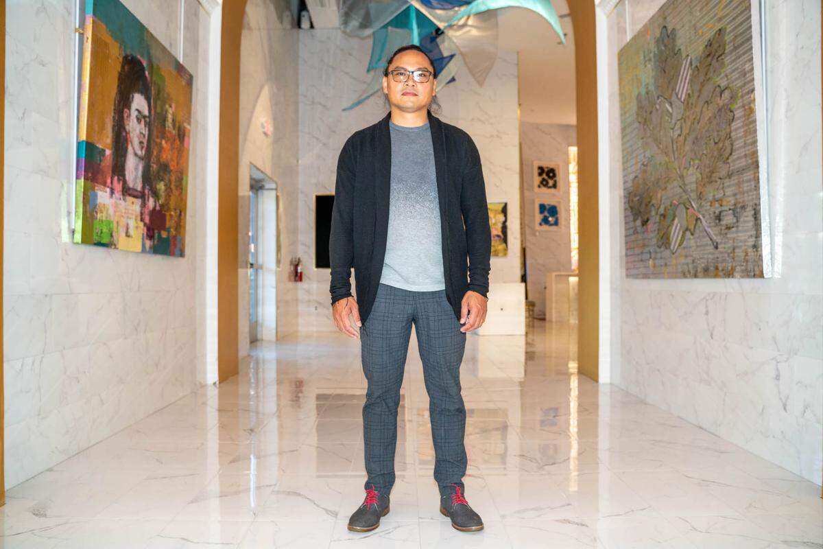 Noi Vong, owner of Bazal Gallery and Nightclub at the AvidXchange Music Factory and QC Social Lounge in Uptown.