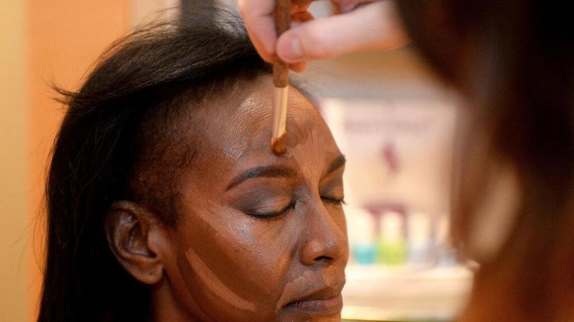 So, that blue light from your phone or computer can age your skin. How to prevent it