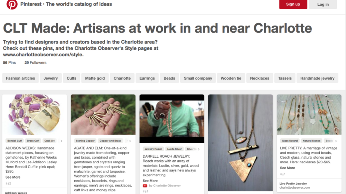 Want gifts made in CLT? Try CLT Made page