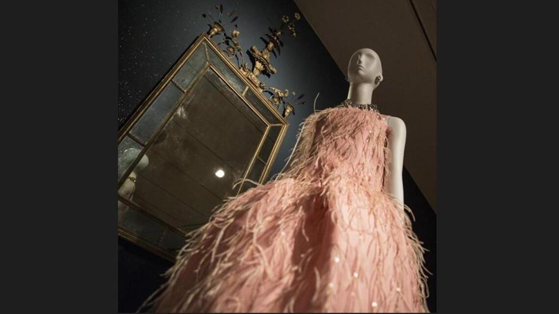 Oscar at the Mint: Exhibition captures the glamour and range of de la Renta's designs