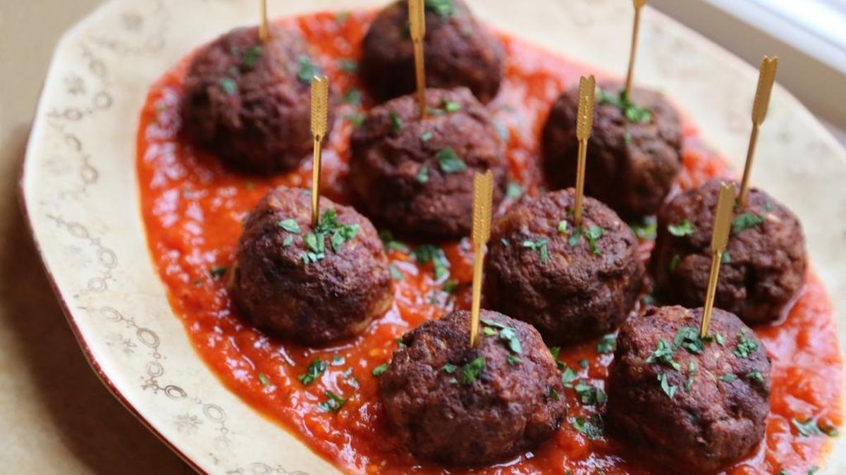 Trey Wilson of Customshop came up with a tuna variation on meatballs.