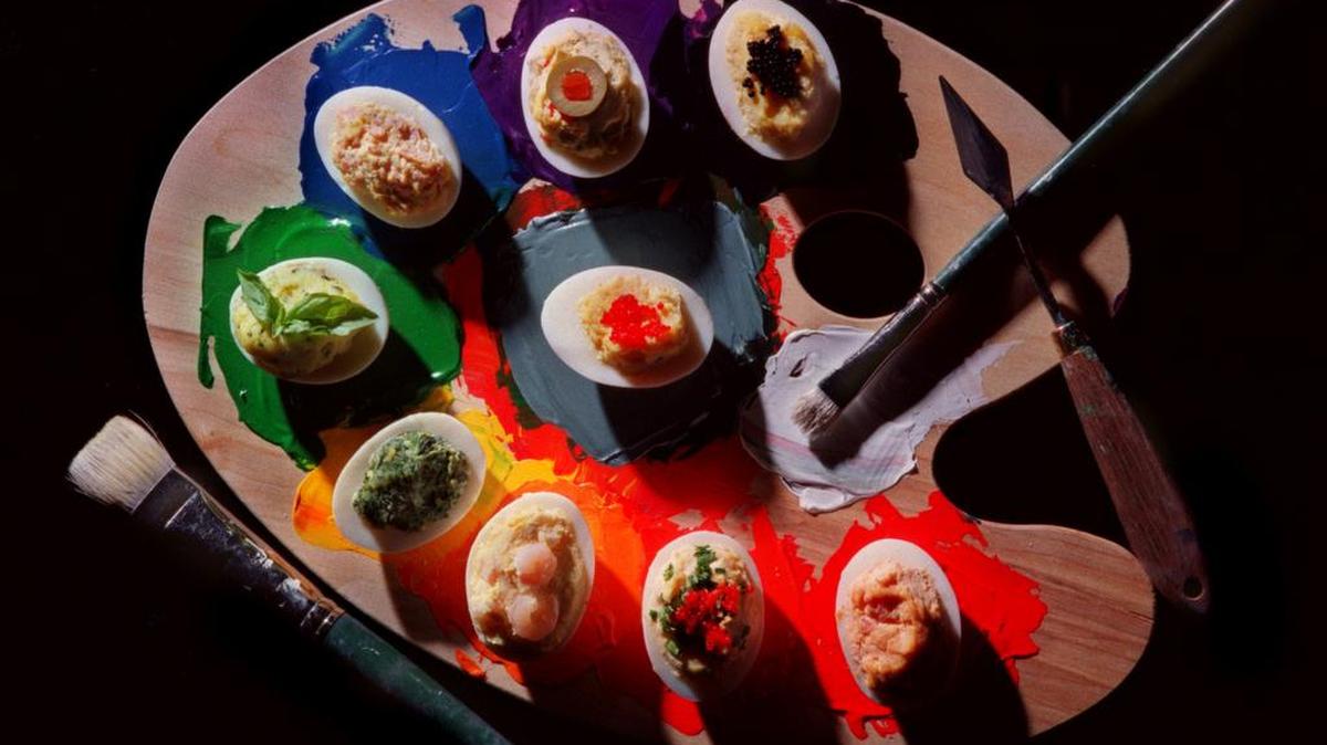 Deviled eggs can be made in an endless variety of flavors.