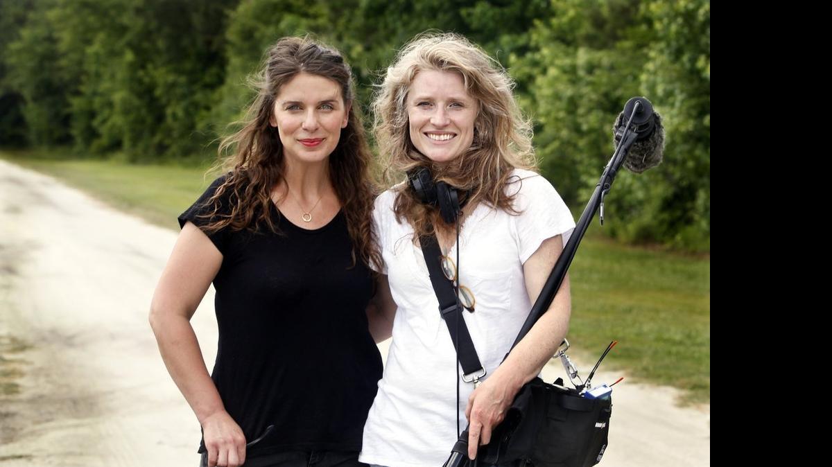 
Chef Vivian Howard, left, and Durham filmmaker Cynthia Hill, won an Emmy Award for 'A Chef's Life.' 
