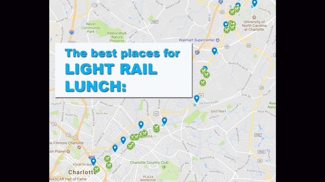 Scroll down to find the interactive version of this map, with pins for all the restaurants chosen.