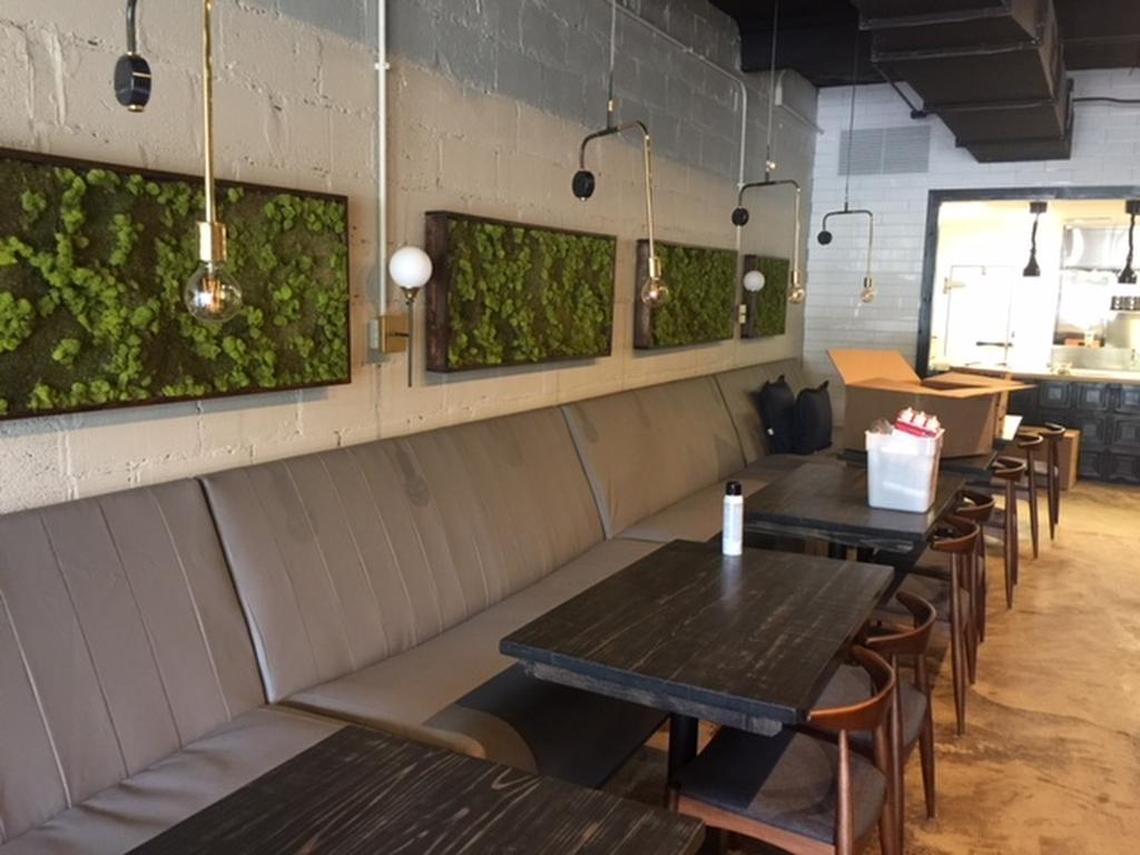 Mike Noll designed Bardo with the kitchen across the back and a small dining room, so he can keep an eye on every table.