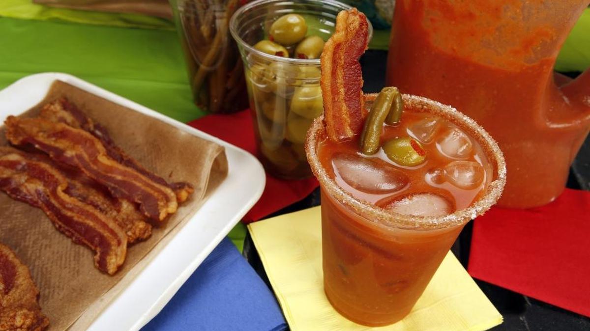 A Bacon Bloody Mary.