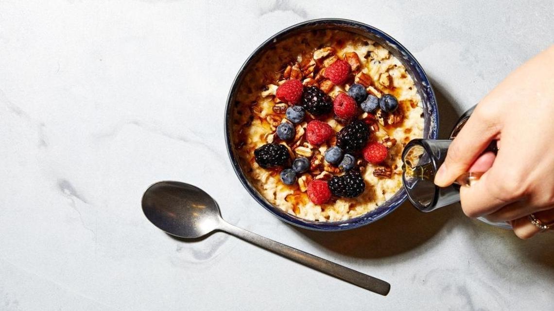 Make your mornings easier with a five-minute, mess-free bowl of fresh oatmeal.