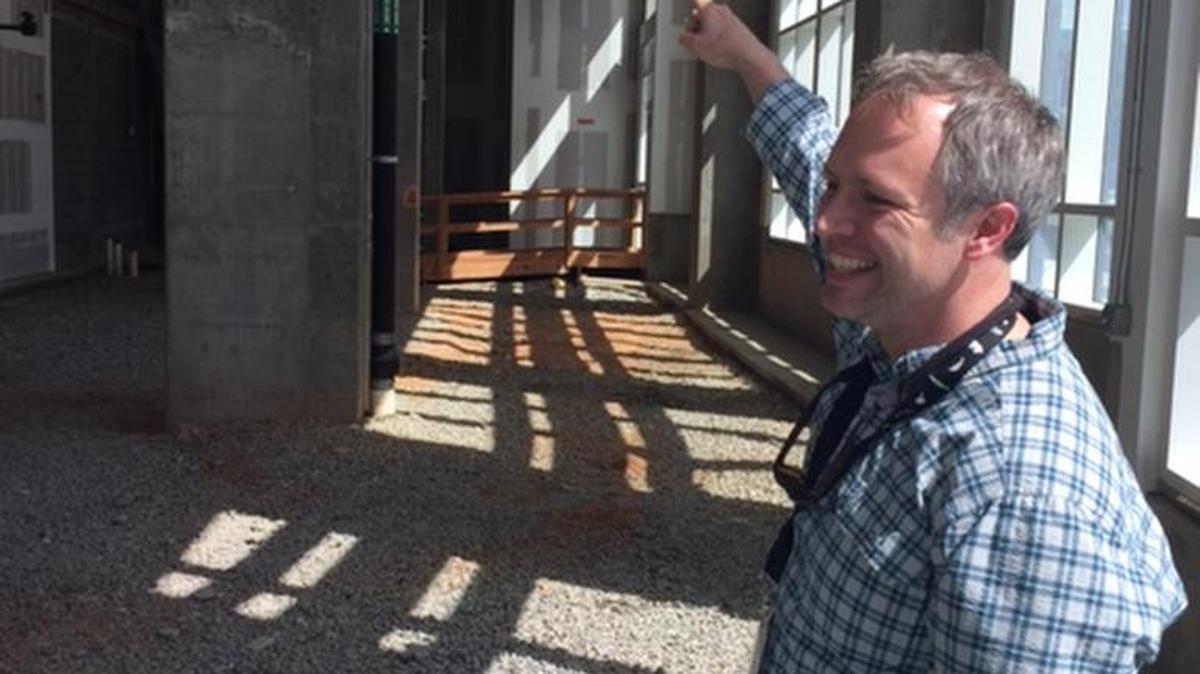 William Dissen’s new spot, Haymaker, was still rubble in July. But he says he’s on track to open in January.