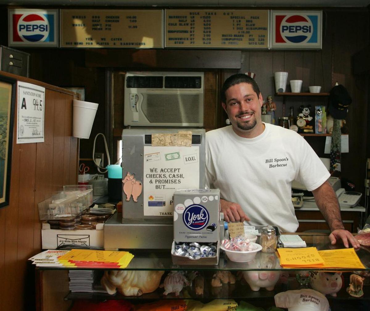 Steve Spoon now runs barbecue restaurant started by his grandfather, Bill Spoon.