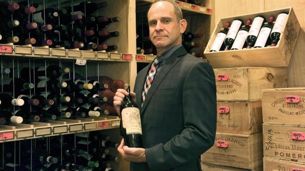 Mark Solomon of Leland Little Auctions, which is hosting what it claims to be the “world’s largest auction” of Pappy Van Winkle whiskeys on March 10.