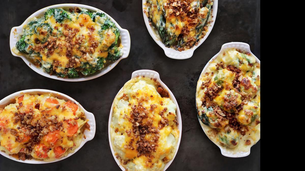
Savor Cafe’s vegetable casserole can be adapted to just about any vegetable that’s handy. 
