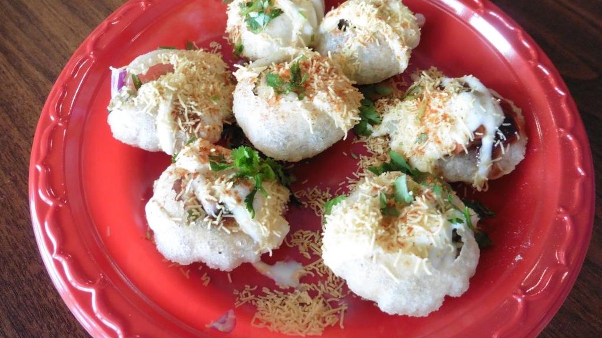 
 Dahi Puri
