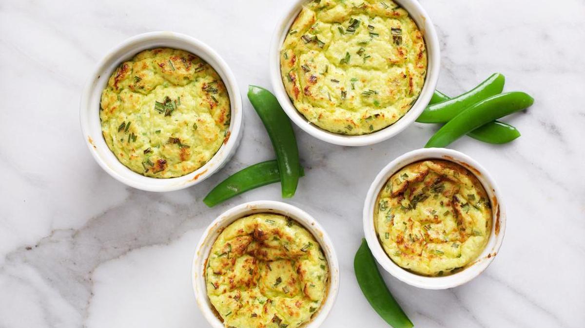 Corn souffles are a lot easier than you’d think if you mix the batter in a blender.