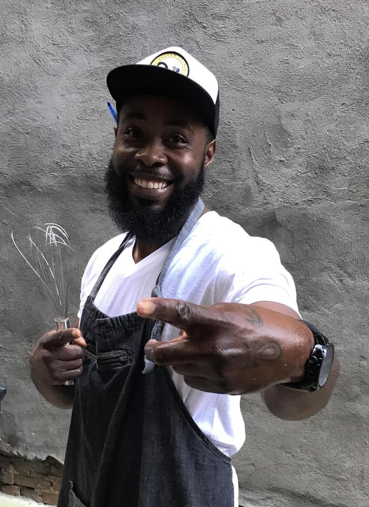Chef J. Ponder has been on “Chopped” and won “Cutthroat Kitchen” in 2015.