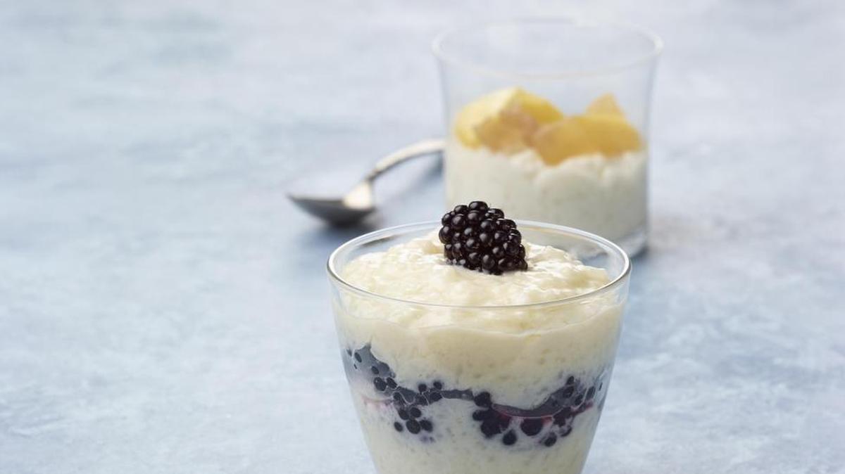 Lush Rice Pudding made in the slow cooker