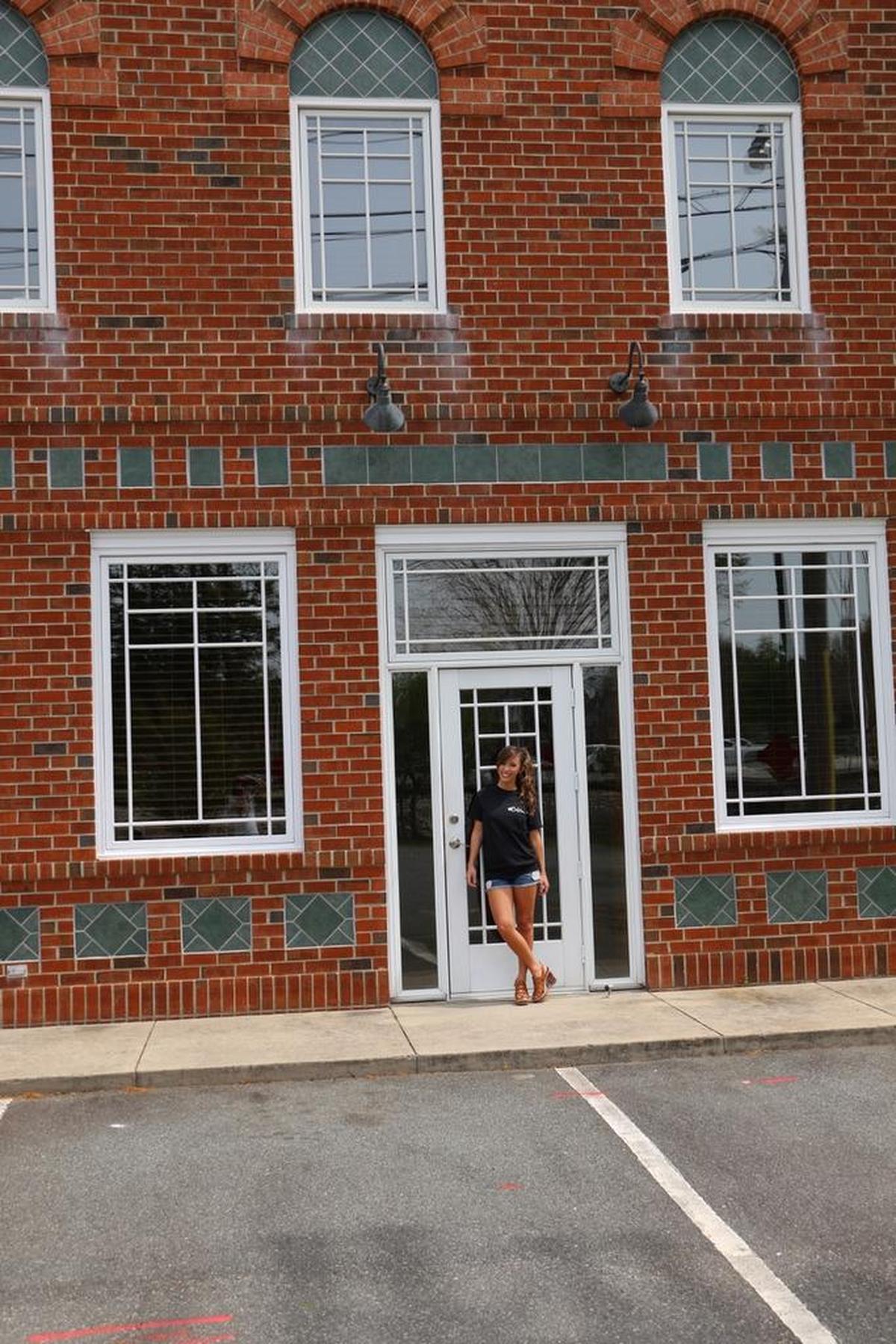 Ansley Dodson’s shop, The Little Baker, is in a 1904 building in Cornelius’ Old Town district.
